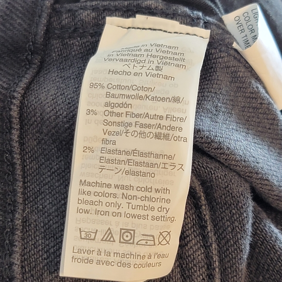 MADEWELL Inch High Rise Black Skinny Jeans - Picture 10 of 10